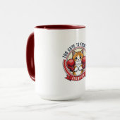 Mug Champion Chat Coléreux Mignon (Devant gauche)