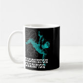 Mug Champion de Badminton Racket Tournament Winne (Gauche)