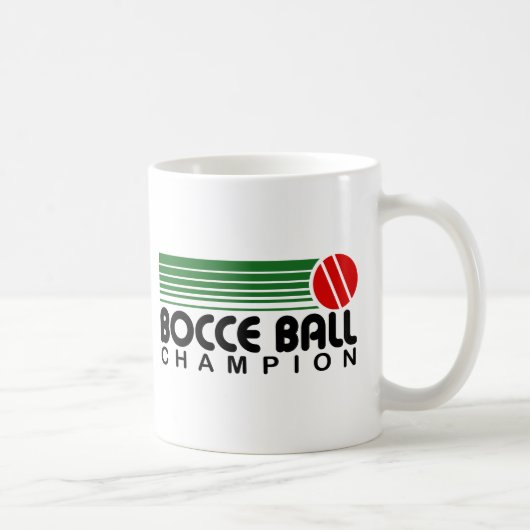Mug Champion de Bocce Ball (Droite)