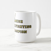 Mug Champion de combat de râteau amish (Devant droit)