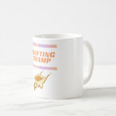 Mug champion de dérive, brouette (Devant droit)