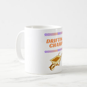 Mug champion de dérive, brouette