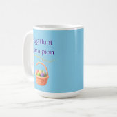 Mug Champion de la chasse aux œufs (Devant gauche)