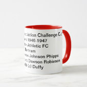Mug Champion de la Coupe d'athlétisme de football 1947 (Devant droit)