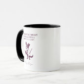Mug Champion de la grammaire correcte, enseignant au c (Devant gauche)
