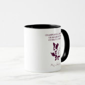Mug Champion de la grammaire correcte, enseignant au c (Devant droit)