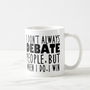 Mug Champion de l'équipe de discussion amusante