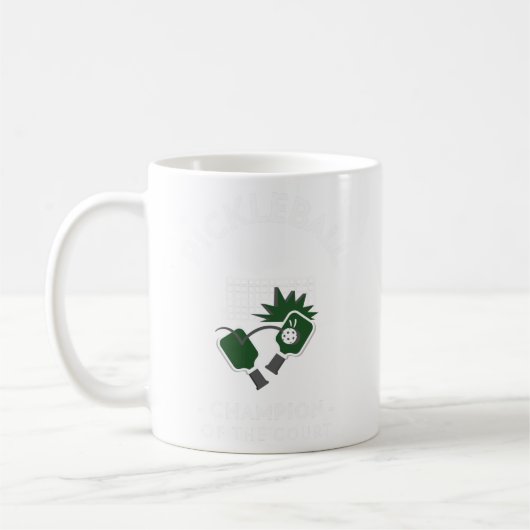 Mug Champion de Pickleball de la Cour ! (Gauche)