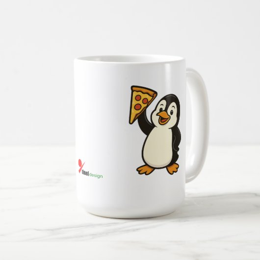 Mug Champion de pizza (Devant droit)