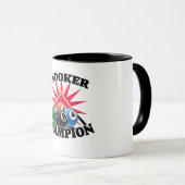 Mug Champion de snooker (Devant droit)