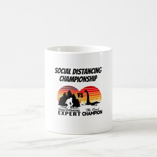 Mug Championnat de Distances Sociales - Yeti Vs Nessi (Centre)