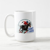 Mug Championnat de Polo Cavalier de Danse avec Cheval (Gauche)