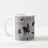Mug Championnat de ponte de poulets, (Gauche)