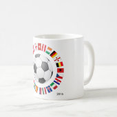 Mug Championnat d'Europe de football 2016 (Devant droit)