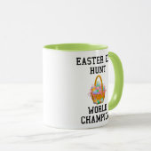 Mug Championnat du monde de chasse aux oeufs de Pâques (Devant droit)