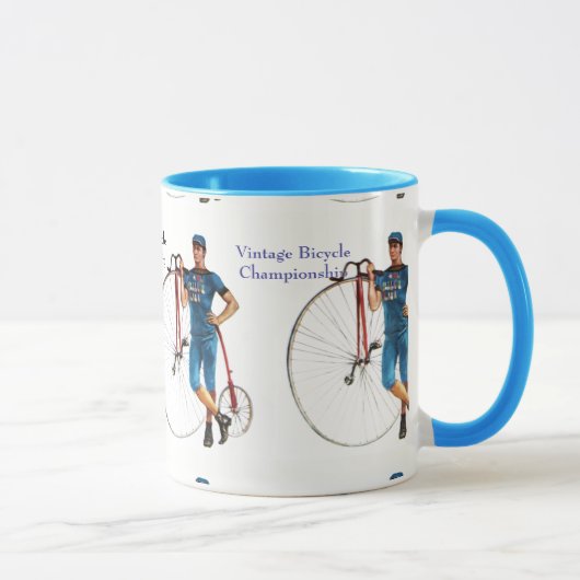 Mug Championnat vintage de vélo (Droite)