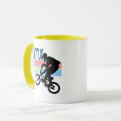 Mug Championnats BMX 1986 (Devant gauche)