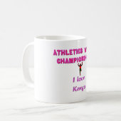 Mug Championnats du monde d'athlétisme Kenya Runner :  (Devant gauche)
