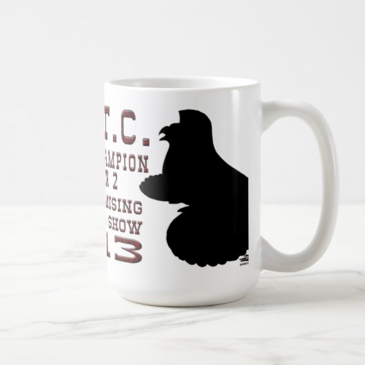 Mug Championne de réserve de la division 2 de l'OMTT M (Droite)