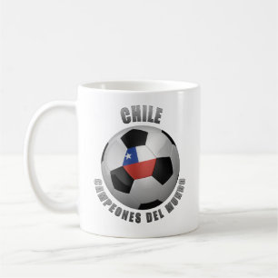 MUG CHAMPIONS DU FOOTBALL DU CHILI
