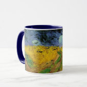 Mug Champs de blé avec corbeaux par Van Gogh (Devant gauche)