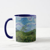 Mug Champs de blé vert par Vincent van Gogh (Gauche)
