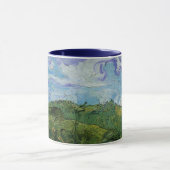 Mug Champs de blé vert par Vincent van Gogh (Centre)