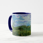 Mug Champs de blé vert par Vincent van Gogh (Devant gauche)