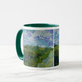 Mug Champs de blé vert par Vincent van Gogh (Devant gauche)