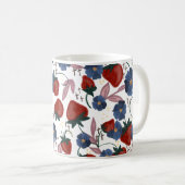 Mug Champs de fraises (Devant droit)