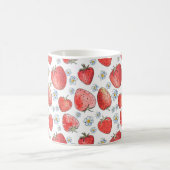 Mug Champs de fraises : Fraîcheur d'été (Centre)