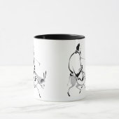 Mug Chan Master riding a mule (Centre)