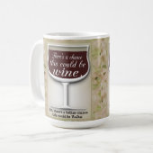 Mug Chance ceci pourrait Wine (Devant gauche)