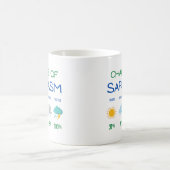 Mug Chance De Sarcasme Météo Prévision Drôle Sarcastiq (Centre)