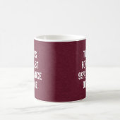 Mug Chance De Vin Drôle Citation (Centre)