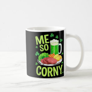 Mug Chance des Irlandais bière verte et festin de corn