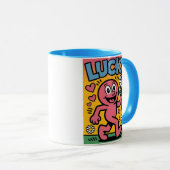 Mug Chanceux. (Devant droit)