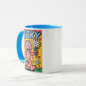 Mug Chanceux. (Devant gauche)