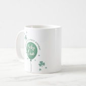 Mug Chanceux 1er anniversaire St Patrick Day Trèfle (Devant gauche)
