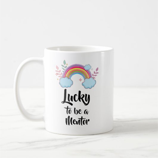 Mug Chanceux d'être un Mentor (Gauche)