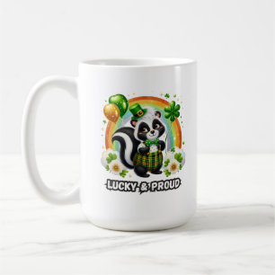 Mug Chanceux et fier Trèfle Putois