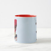 Mug Chandail de chien en ski (Centre)