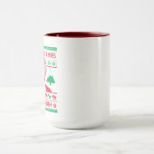 Mug Chandail de Noël d'atout - faites à Noël grand Aga (Centre)