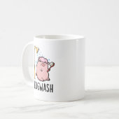Mug Chandail de porc amusant (Devant gauche)
