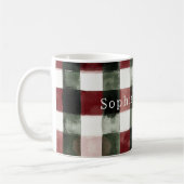 Mug Chandail vert chien Noël (Gauche)
