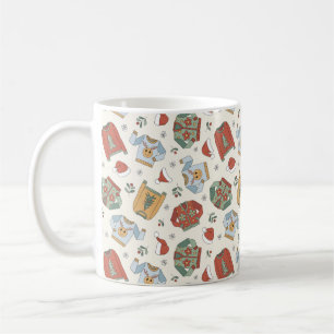 Mug Chandails de Noël et Motif Casquette