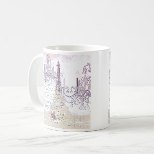 Mug chandelier paris tour eiffel (Devant gauche)