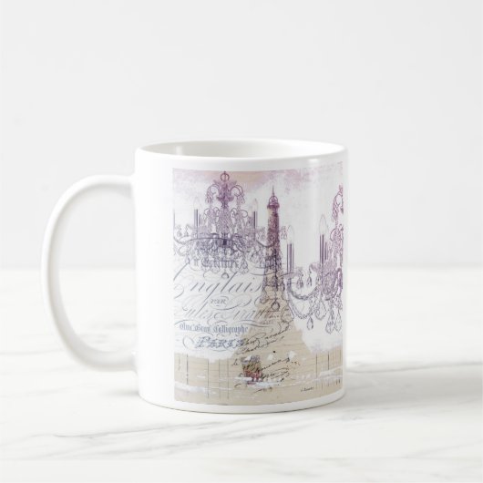 Mug chandelier paris tour eiffel (Gauche)