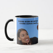 MUG CHANGEMENT CLIMATIQUE D'AOC (Gauche)