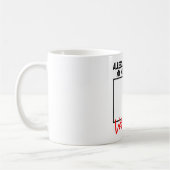 Mug Changement d'emploi Adieu Cadeau d'adieu pour coll (Gauche)